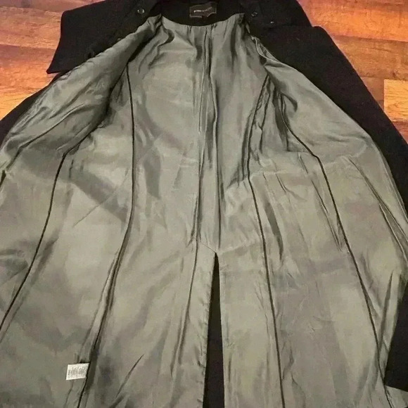 BCBG Maxazria black Women’s wool peacoat size M - Picture 8 of 9